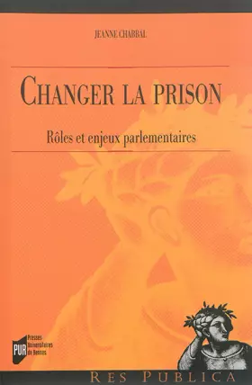 Couverture du produit · CHANGER LA PRISON