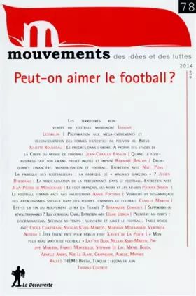 Couverture du produit · Peut-on aimer le football ?