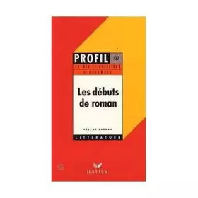 Couverture du produit · Les débuts de roman