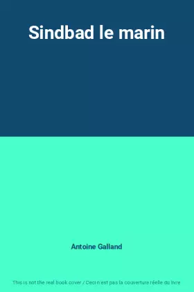 Couverture du produit · Sindbad le marin