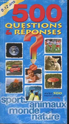 Couverture du produit · 500 questions et reponses rose (8/12)
