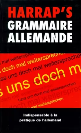 Couverture du produit · Harrap's Grammaire allemande