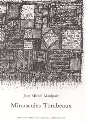 Couverture du produit · Minuscules tombeaux