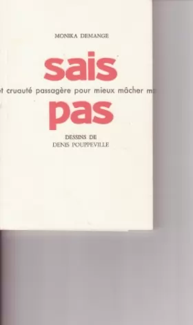 Couverture du produit · SAIS PAS