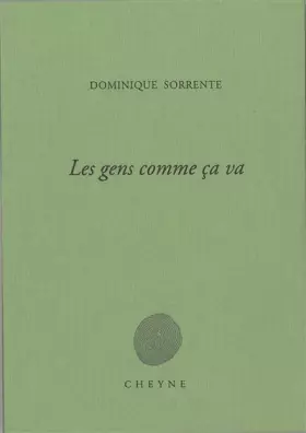 Couverture du produit · Les gens comme ça va