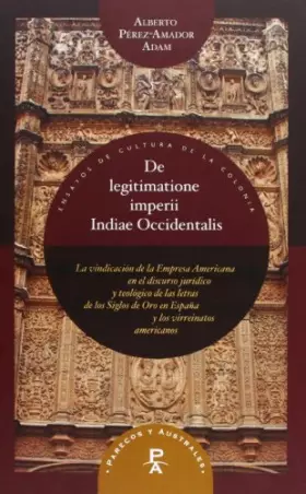 Couverture du produit · Translatio imperii: de la vindicacio juridica de la empresa americanay su representacion