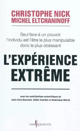 Couverture du produit · L'Expérience extrême