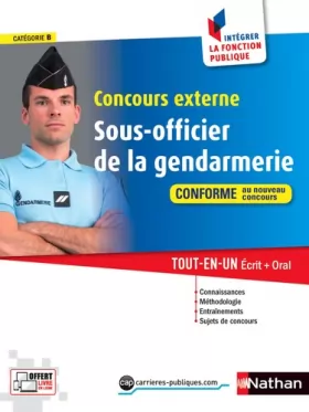 Couverture du produit · Concours externe Sous-officier de la gendarmerie