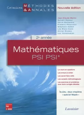 Couverture du produit · Mathématiques PSI PSI* 2e année : Licences scientifiques