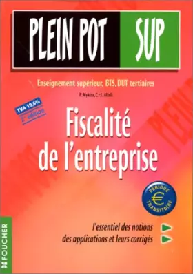 Couverture du produit · Plein pot : fiscalité de l'entreprise