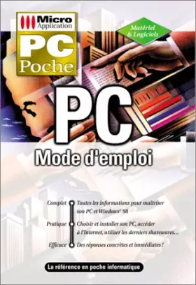 Couverture du produit · PC mode d'emploi