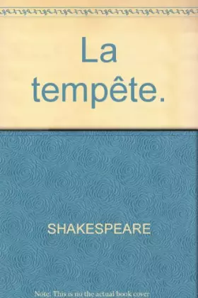 Couverture du produit · La Tempête