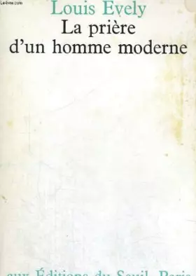 Couverture du produit · LA PRIERE D'UN HOMME MODERNE