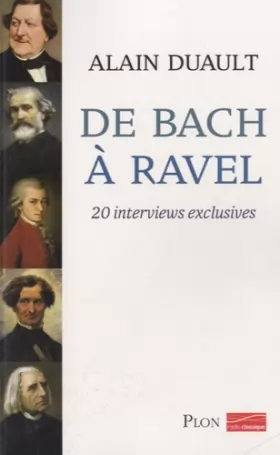 Couverture du produit · De Bach à Ravel
