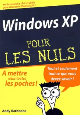 Couverture du produit · Windows XP pour les nuls