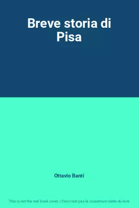 Couverture du produit · Breve storia di Pisa