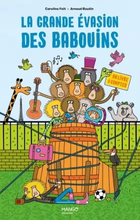 Couverture du produit · La grande évasion des babouins: Un livre à compter