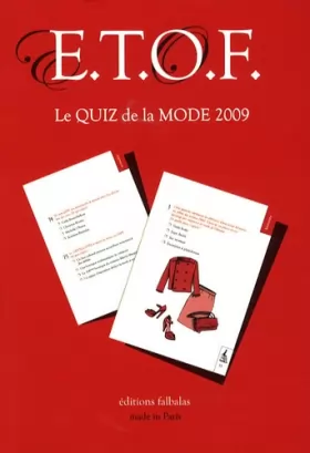 Couverture du produit · E.T.O.F. - le Quiz de la Mode 2009