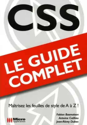 Couverture du produit · CSS : Le guide complet