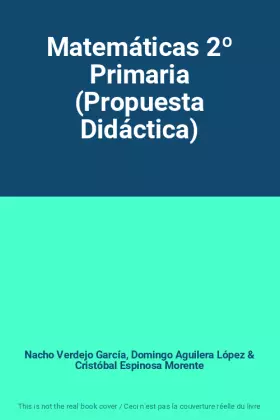 Couverture du produit · Matemáticas 2º Primaria (Propuesta Didáctica)