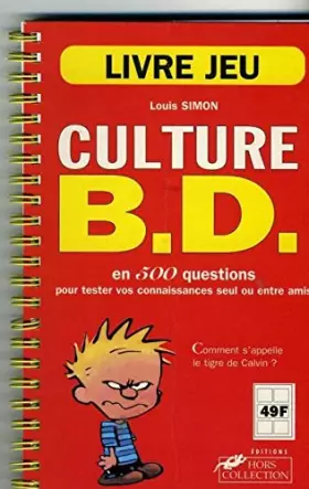 Couverture du produit · Culture BD: En près de 500 questions pour tester vos connaissances seul ou entre amis