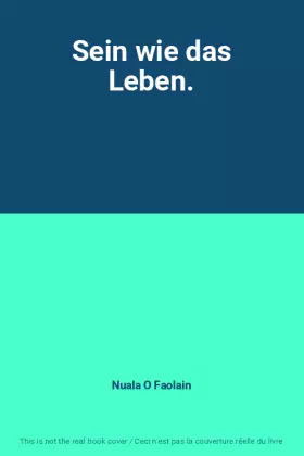 Couverture du produit · Sein wie das Leben.