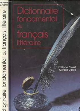 Couverture du produit · Dictionnaire fondamental du français littéraire