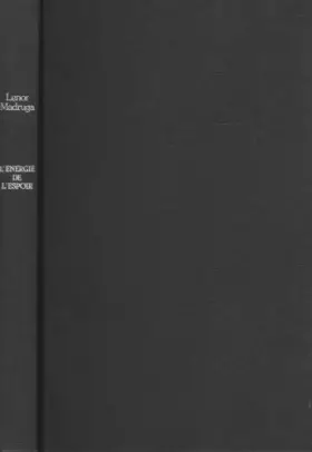 Couverture du produit · L'énergie de l'espoir