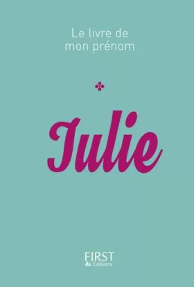 Couverture du produit · 21 Le Livre de mon prénom - Julie