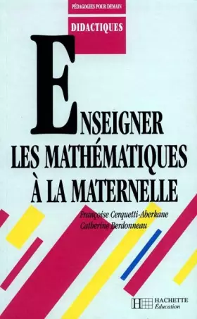 Couverture du produit · Enseigner les mathématiques à la maternelle