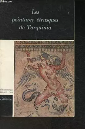 Couverture du produit · Les peintures étrusques de tarquinia