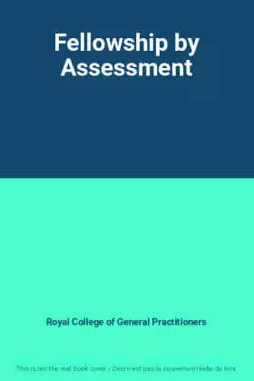 Couverture du produit · Fellowship by Assessment