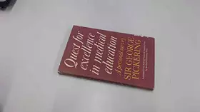 Couverture du produit · Quest for Excellence in Medical Education: A Personal Survey of Medical Education