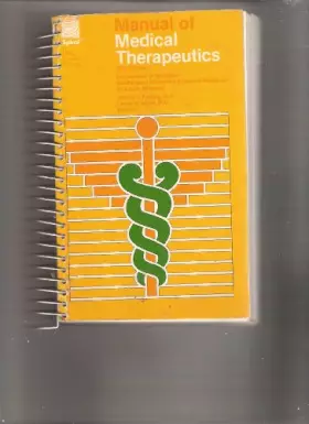 Couverture du produit · Manual of Medical Therapeutics