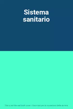 Couverture du produit · Sistema sanitario