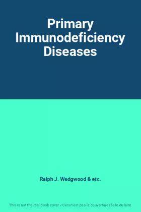 Couverture du produit · Primary Immunodeficiency Diseases