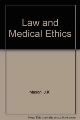 Couverture du produit · Law and Medical Ethics