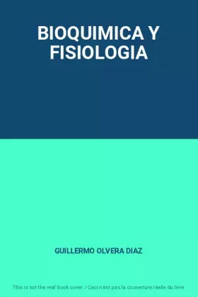 Couverture du produit · BIOQUIMICA Y FISIOLOGIA
