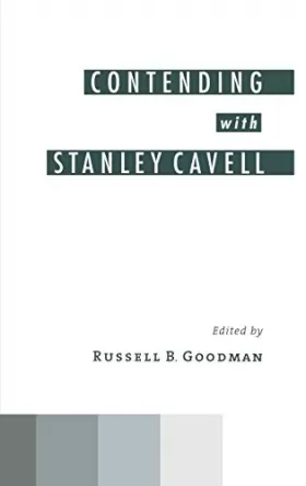 Couverture du produit · Contending with Stanley Cavell