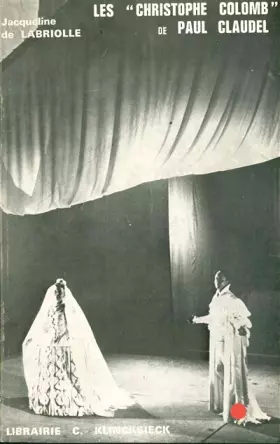 Couverture du produit · Les Christophe Colomb de Paul Claudel