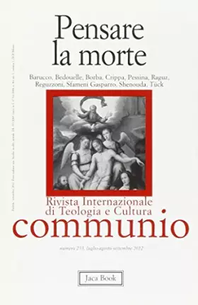 Couverture du produit · Pensare la morte