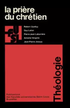 Couverture du produit · La prière du chrétien - 1982