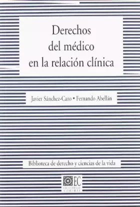 Couverture du produit · Derechos del medico en la relacionclinica
