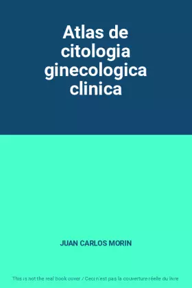 Couverture du produit · Atlas de citologia ginecologica clinica