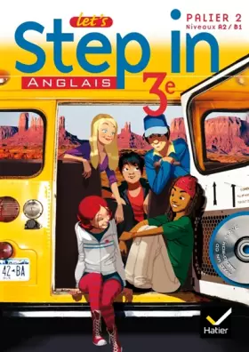 Couverture du produit · Let's Step in Anglais 3e Palier 2 Niveaux A2/B1 (1CD audio)