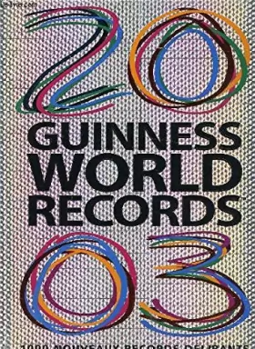 Couverture du produit · Guinness World Records 2003