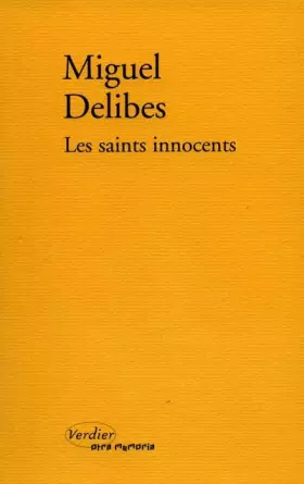 Couverture du produit · Les saints innocents