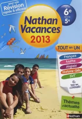 Couverture du produit · Nathan Vacances Collège - De la 6e vers la 5e
