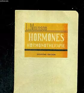 Couverture du produit · Hormones et Hormonothérapie