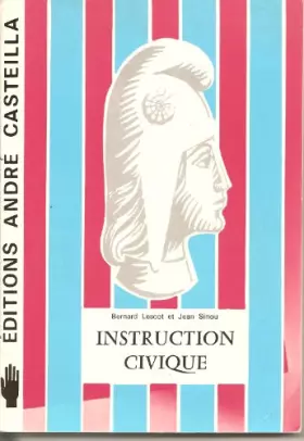 Couverture du produit · Instruction civique